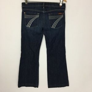 7 For All Mankind Dojo Jeans Sz 29 / 27.5" Inseam